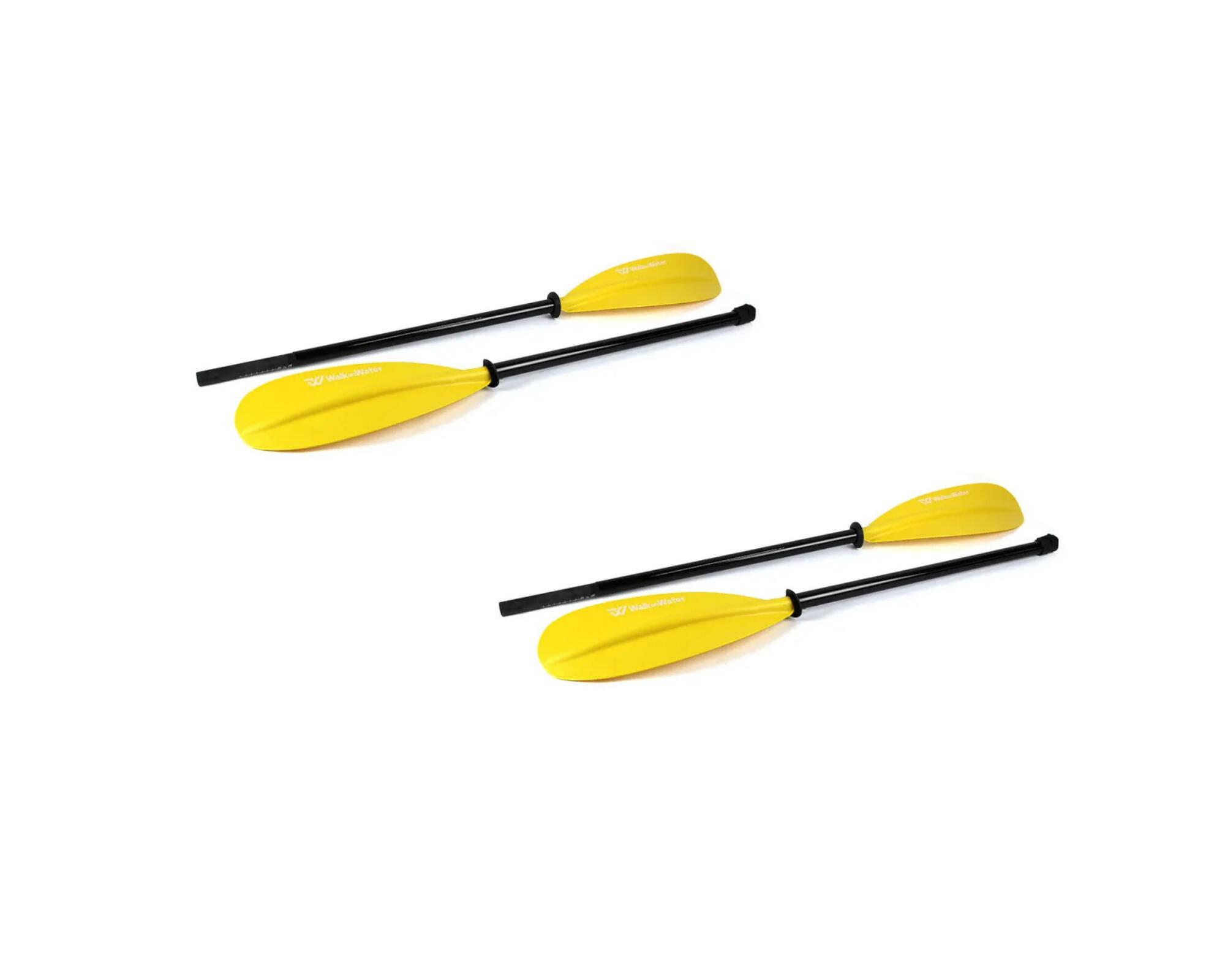 PACK DE 2 REMOS DE KAYAK DE FIBRA 2 PIEZAS - RÍGIDOS Y LIGEROS 2/5