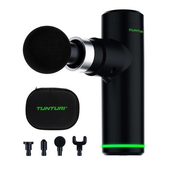 Massage Gun Mini - Pistolet de massage - Rechargeable - 4 accessoires inclus