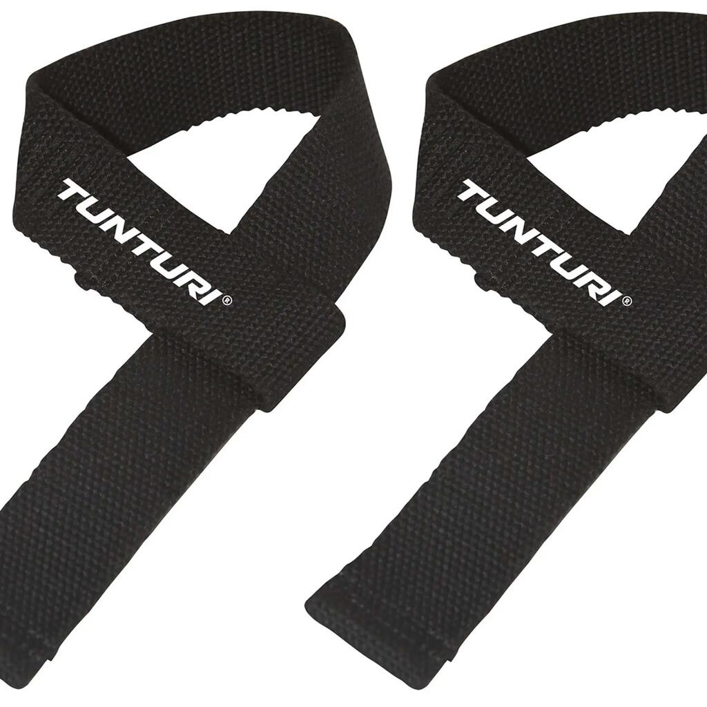 Powerlifting Straps - Pair - Black