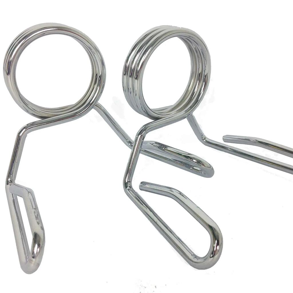 Tunturi 50 mm Spring Collars Chrome Steel 2 pcs