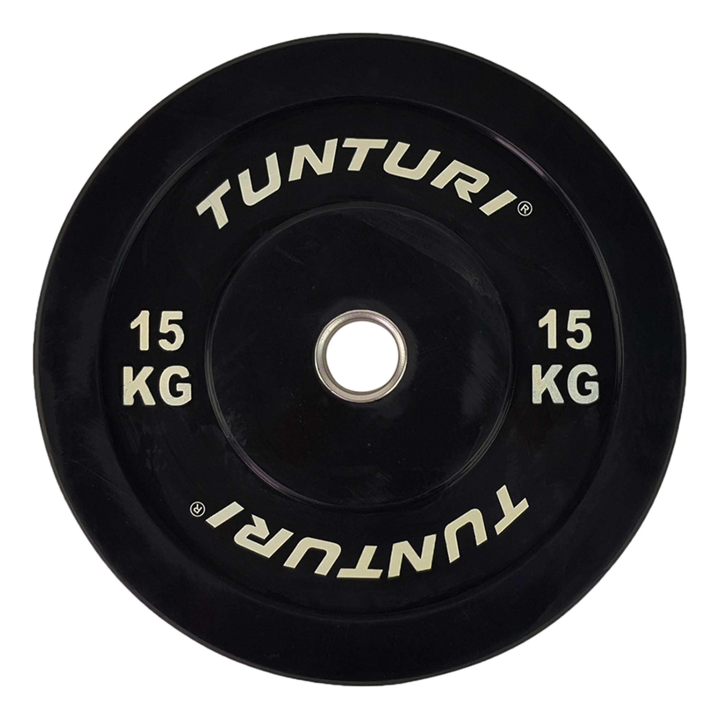 TUNTURI Gumový kotouč BUMPER varianta 15 kg