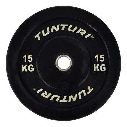 Disque de Musculation 15kg Noir