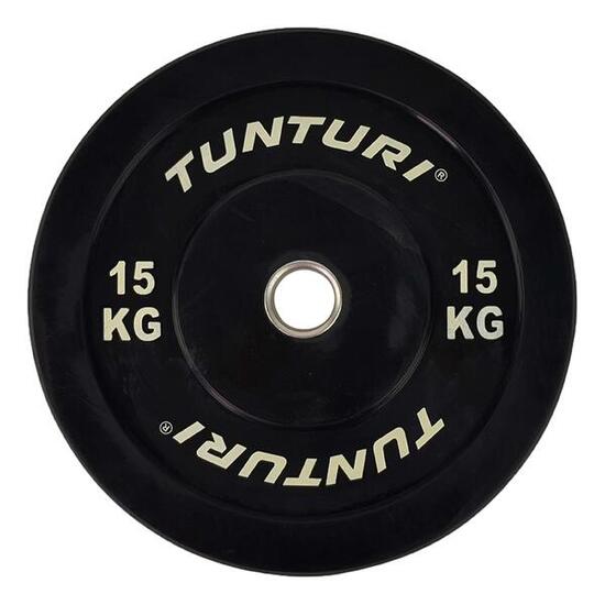 Disque de Musculation 15kg Noir