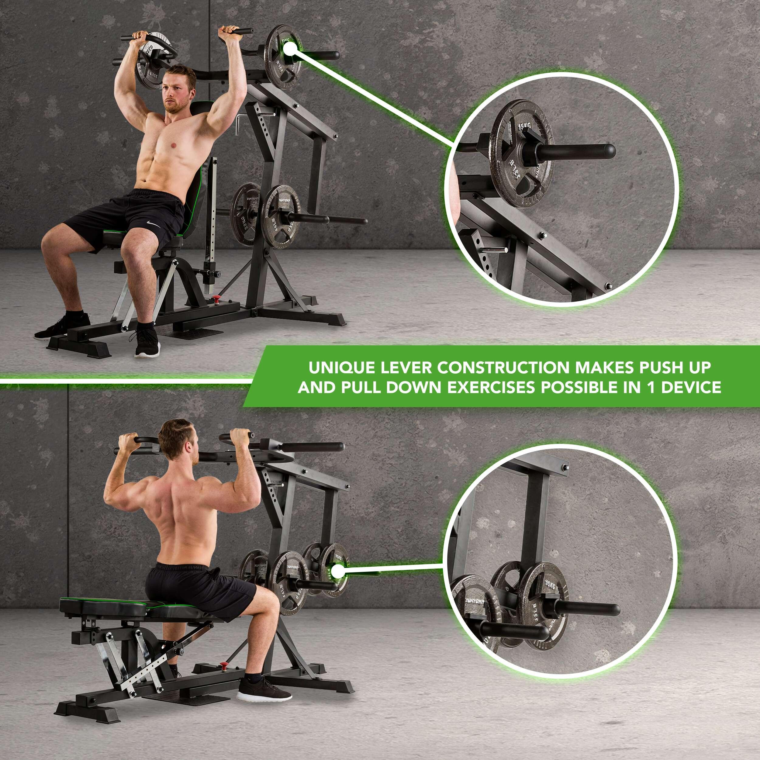 WT80 Banc de Musculation à Levier 4/8