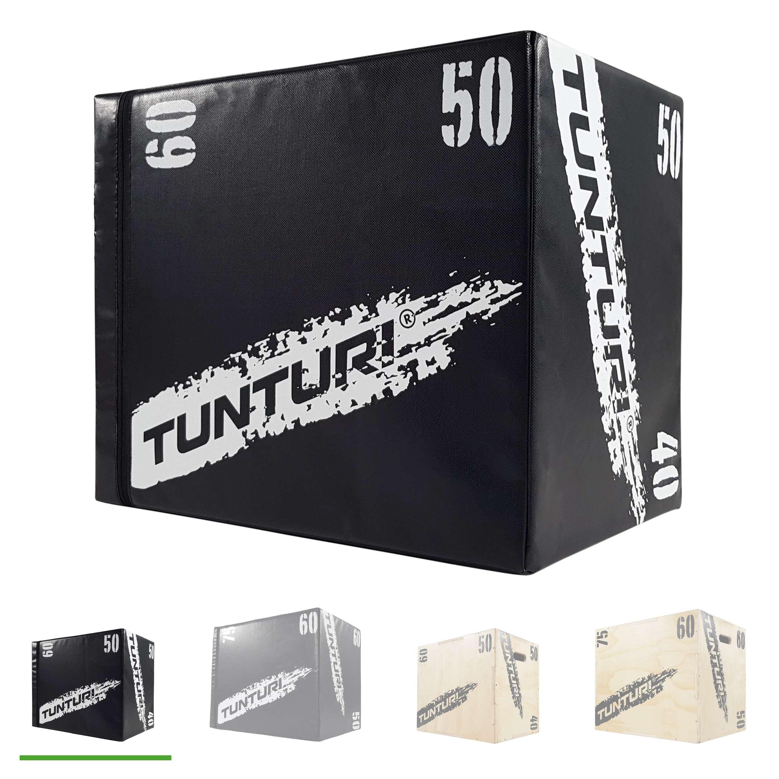 Tunturi Soft EVA Plyobox wooden black 1/7