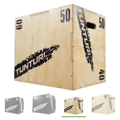 Plyo box voor krachttraining - houten fitness kist