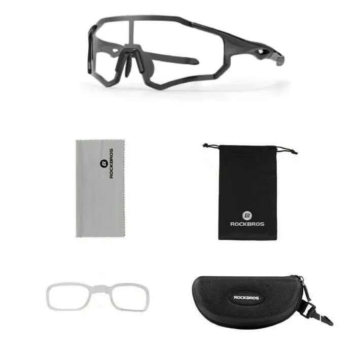Okulary rowerowe / sportowe fotochrom ROCKBROS UV400 (10181) 2/2