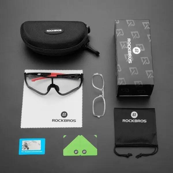 Okulary rowerowe / sportowe fotochrom ROCKBROS UV400 (10161) 2/7