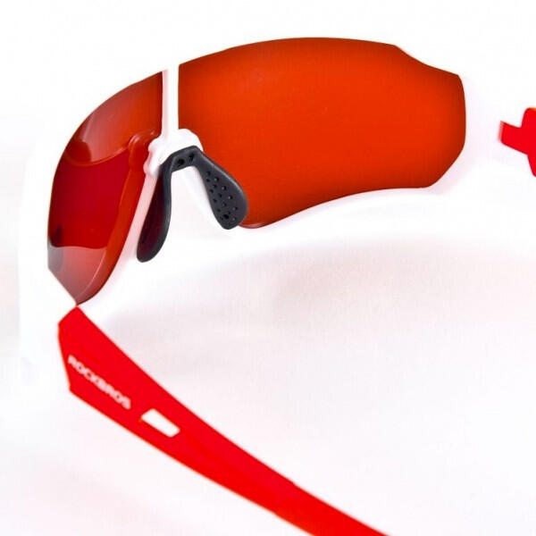 Okulary rowerowe / sportowe z polaryzacją ROCKBROS UV400 (10162) biało-czerwone 7/7