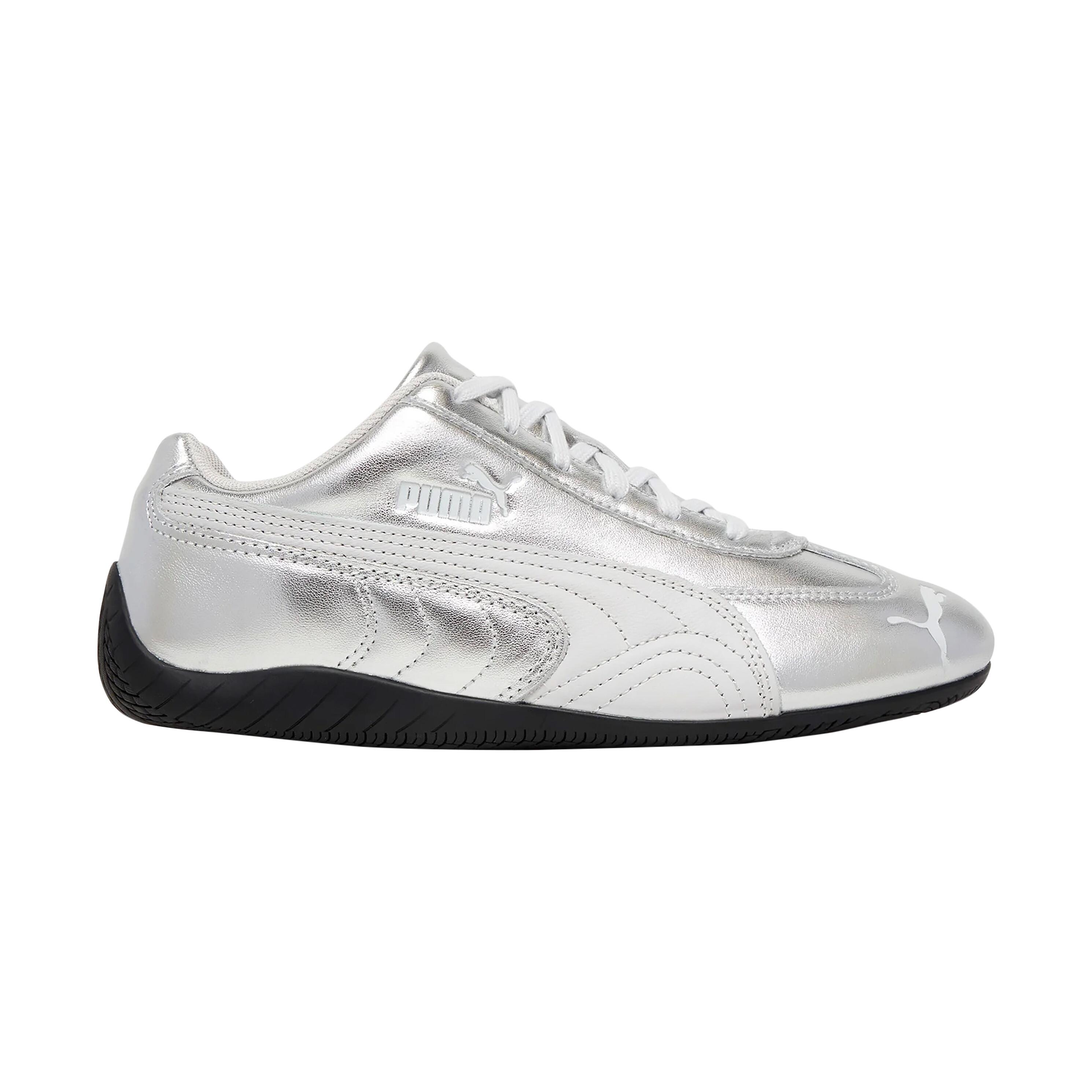 Basket Cuir Puma Speedcat Silver - Femme 2/6