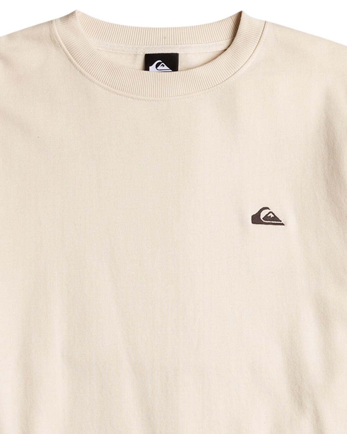 Pull à col rond BASIC Blanc Garçon 3/4