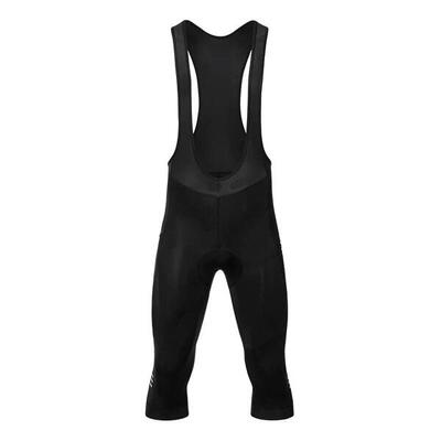 Fietsbroek met bretels - heren - qianto - zwart