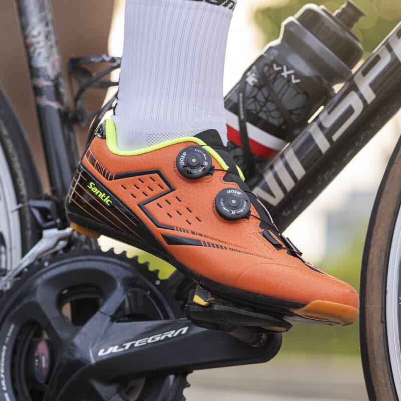 Zapatillas de ciclismo de carretera - Hombre - Burton II - burned orange 7/7
