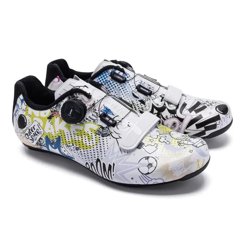Rennradschuhe - Unisex - Basikuite - weiß 4/7