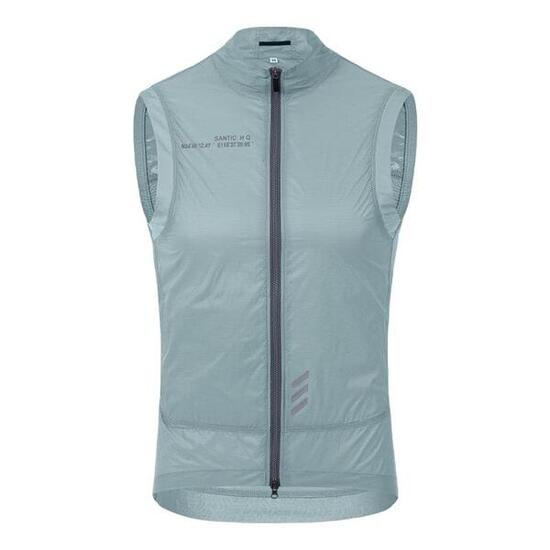 Winddicht vest - Unisex - Mario - denim