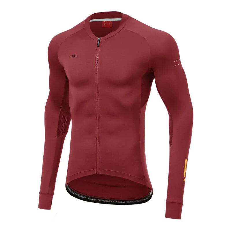 Maillot manches longues - Homme - Awani II - dark red 5/7
