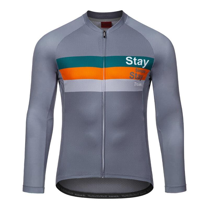 gris / bleu navy / orange