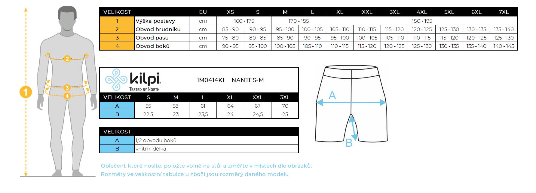 Herren-Trainingsshorts Kilpi NANTES-M 6/6