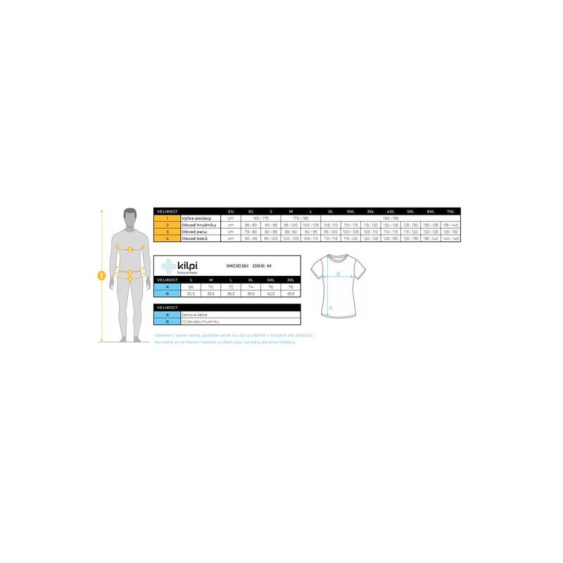 Tricou KILPI DixieNegru, Barbati