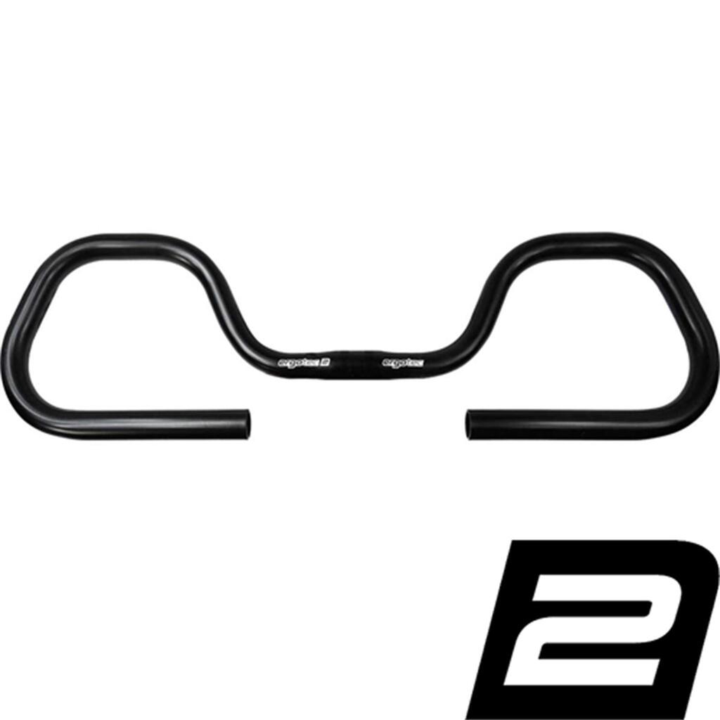 Ergotec Humpert Contest handlebar - 570 mm reach, aluminium 6061, 25.4 mm clamp
