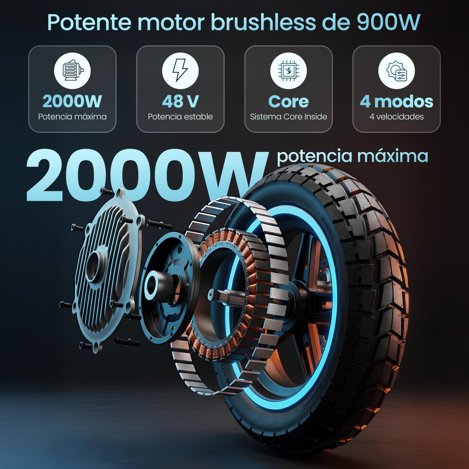Patinete Eléctrico K5 PRO Certificado DGT Smartgyro 5/7