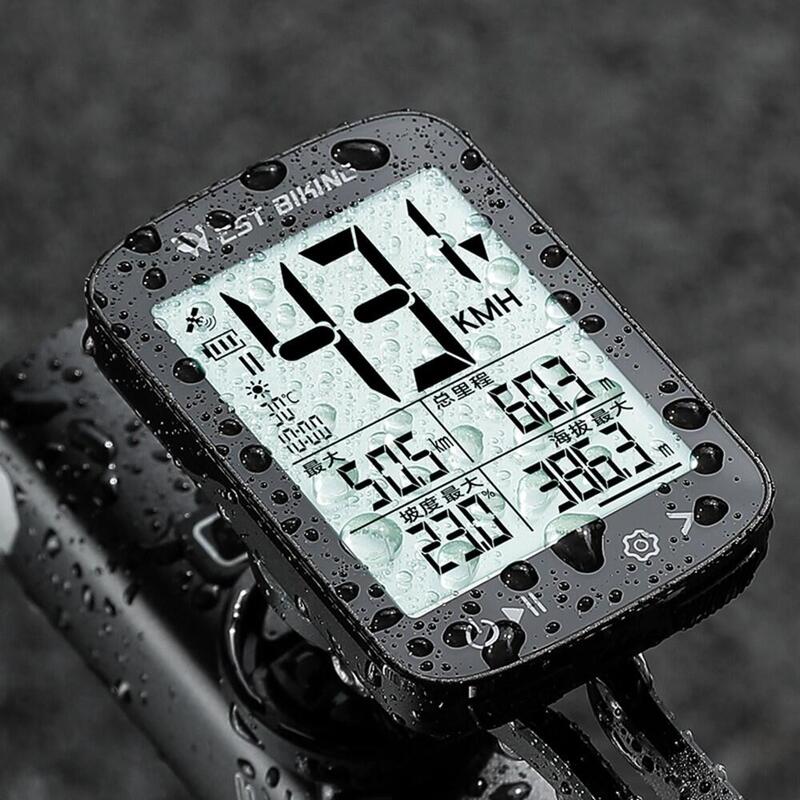 Vitezometru GPS wireless pentru bicicletă WEST BIKING