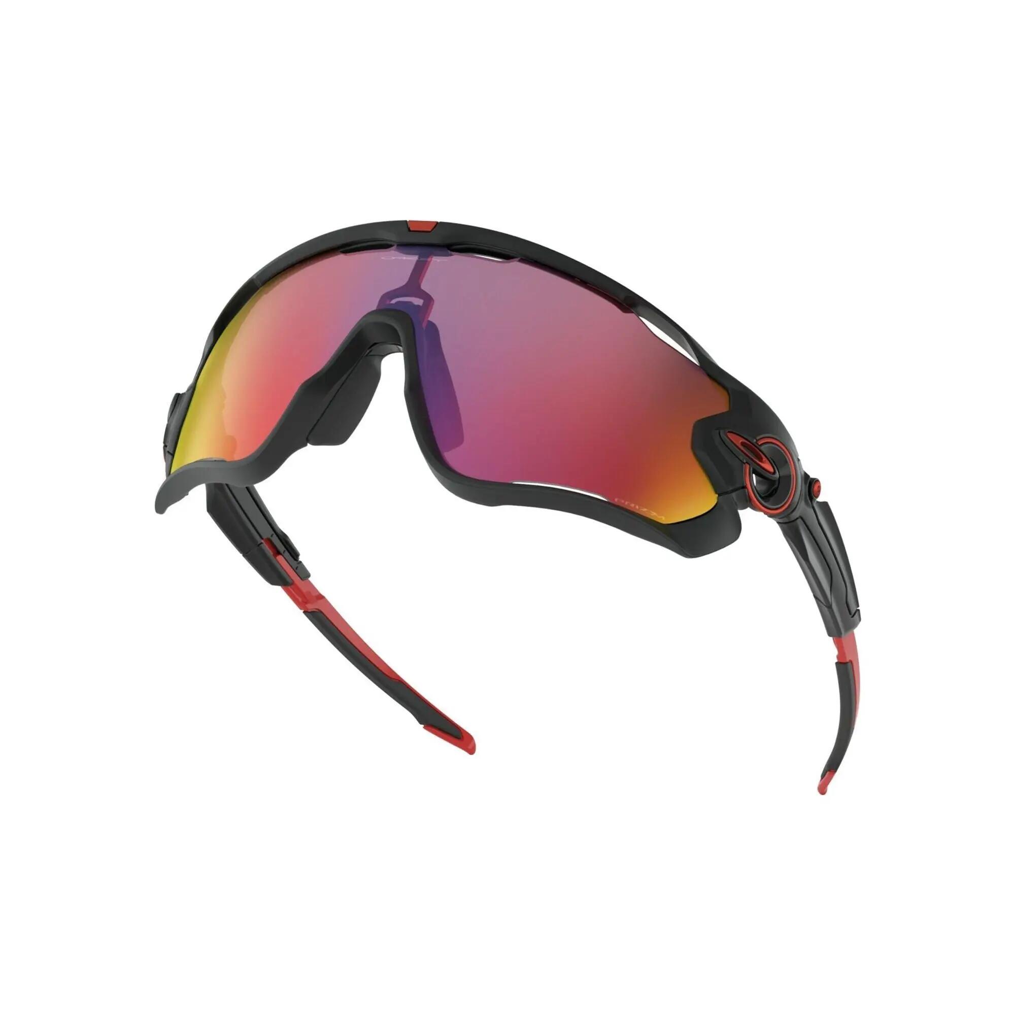 OCCHIALI OAKLEY JAWBREAKER MATTE BLACK LENTE PRIZM ROAD 6/7