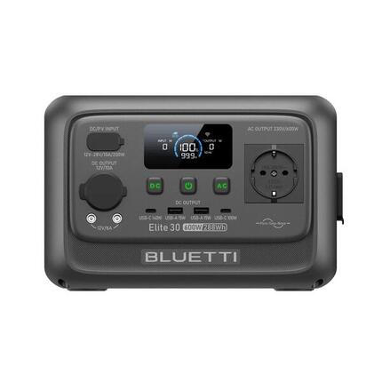 Générateur Électrique Portable Elite 30 V2 288Wh pour outdoor camping et Tempête