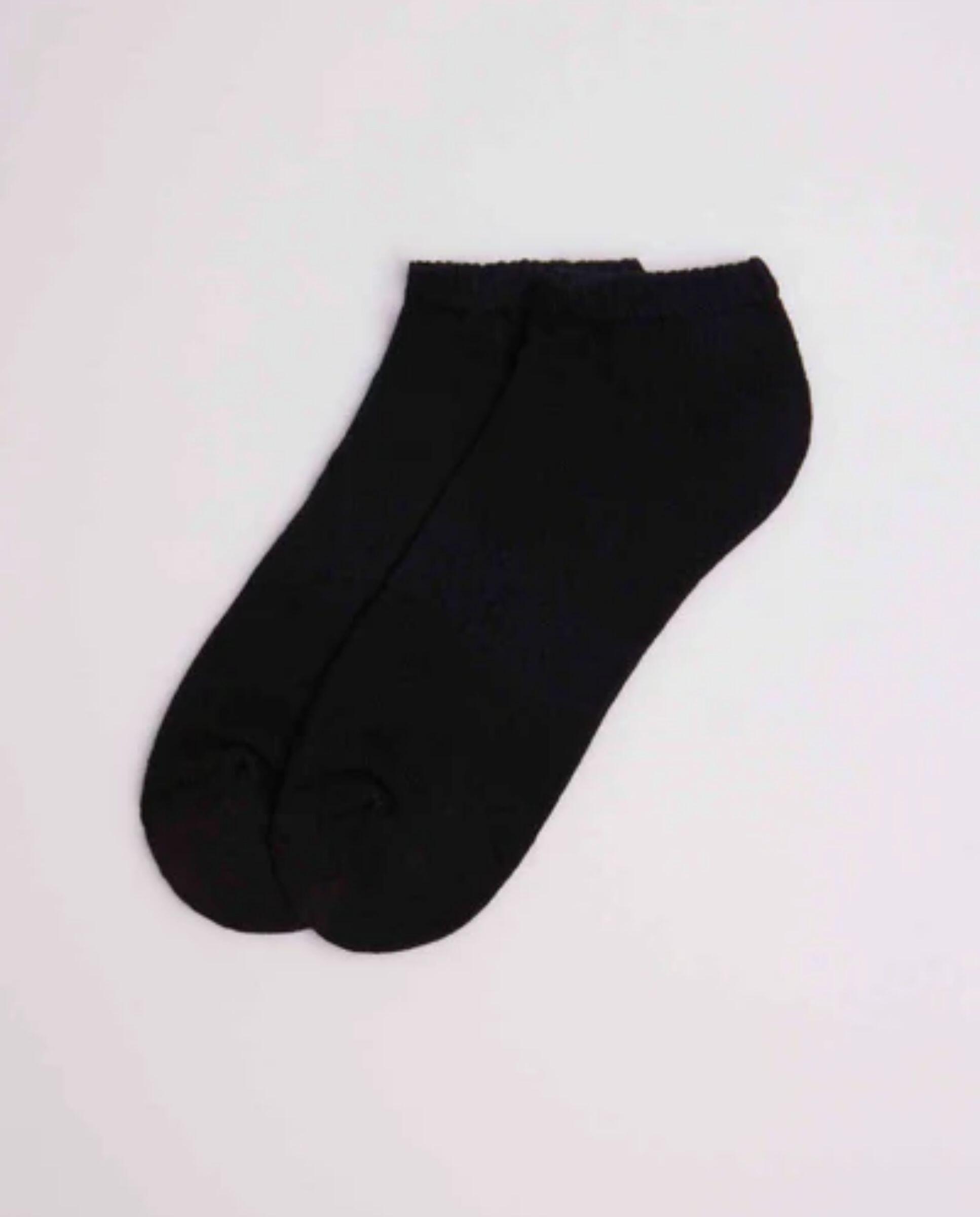 Pack de 3 chaussettes de sport noires 1/3