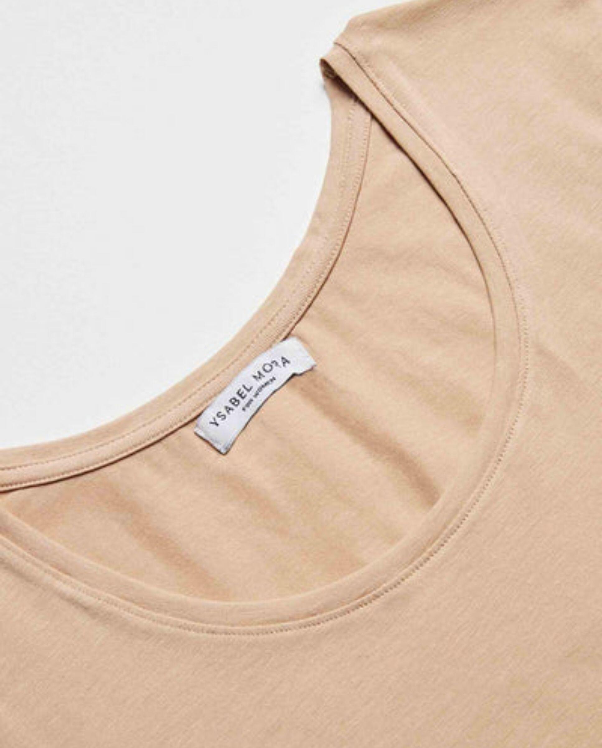 Maillot de corps nu à manches courtes 3/4