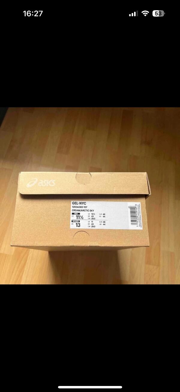 Tussen Particulieren - ASICS gel nyc crème artic sky 6/6