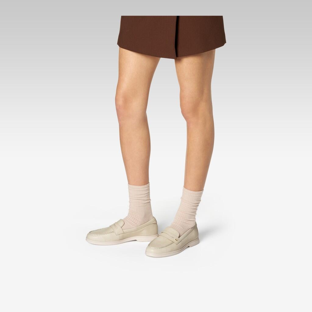 Mocassins Femme D XAND 3 Blanc Cassé 3/7