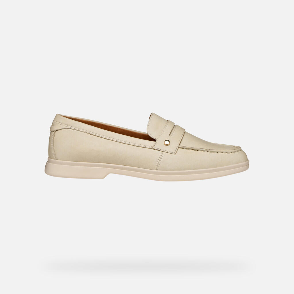 Mocassins Femme D XAND 3 Blanc Cassé 2/7