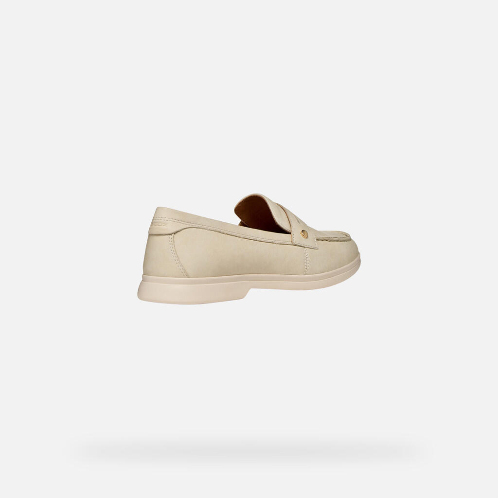 Mocassins Femme D XAND 3 Blanc Cassé 7/7