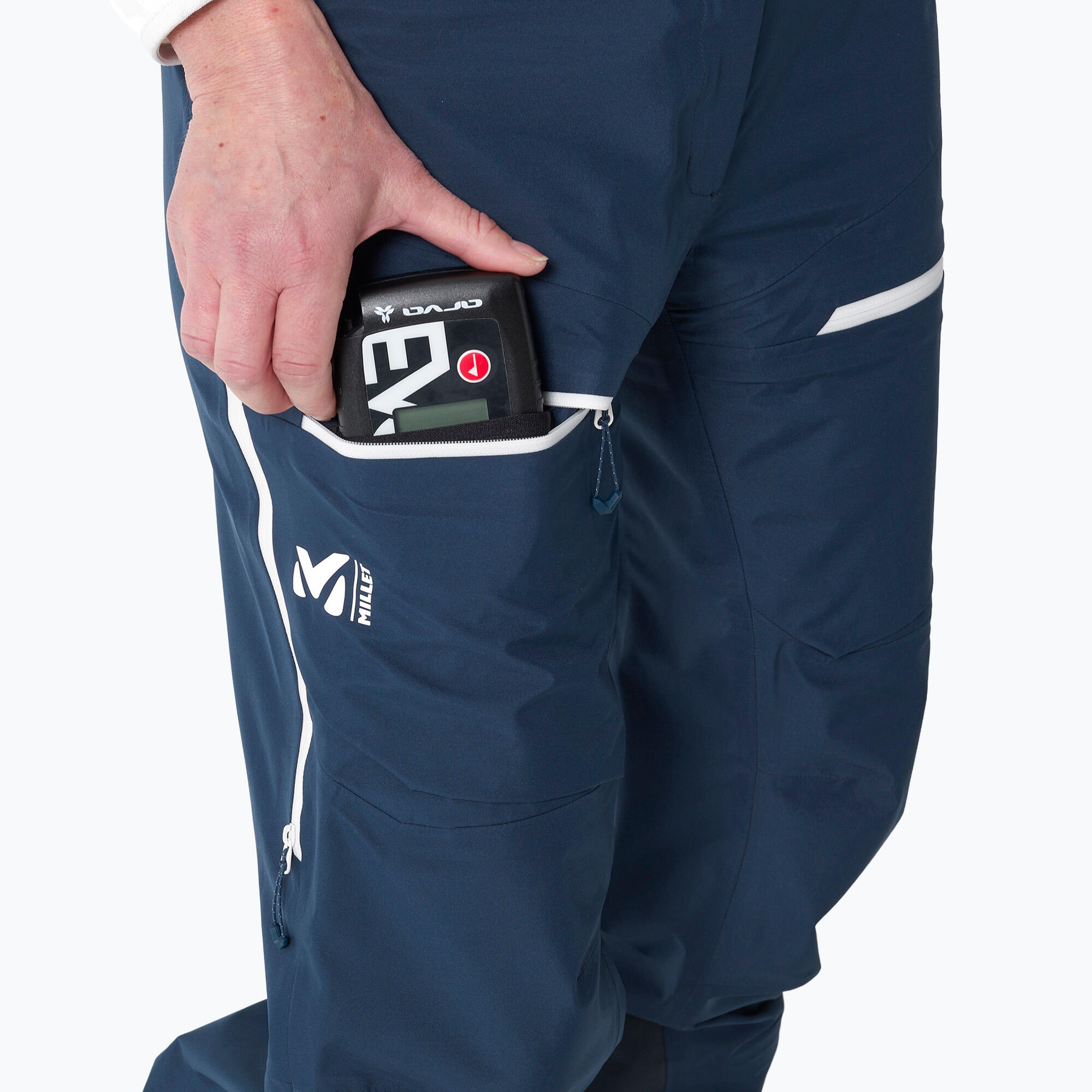 Pantalon Ski de randonnée pour femme M WHITE 3L 7/7
