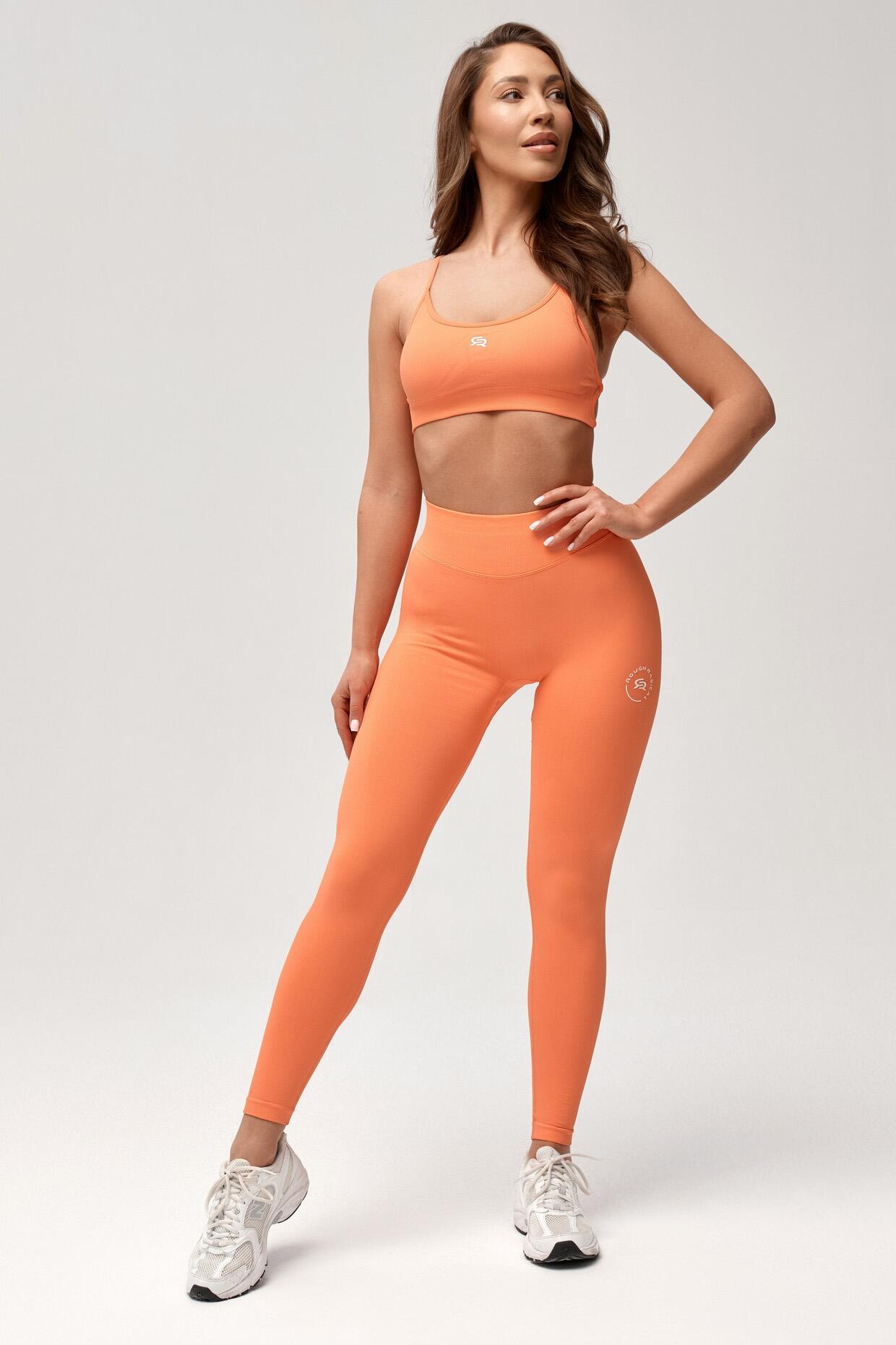 Damskie legginsy bezszwowe Rough Radical Seamless Glow Long 3/5