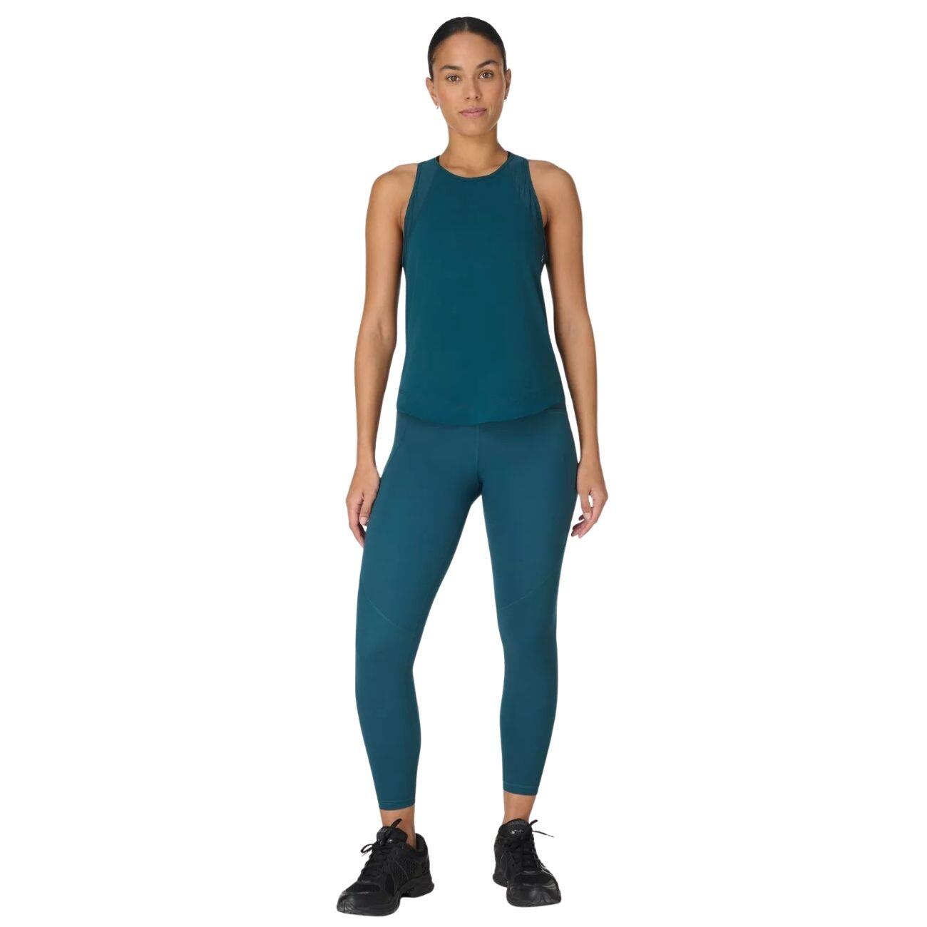 SWEATY BETTY Power Gym Leggings  DEEP GREEN L 4/7