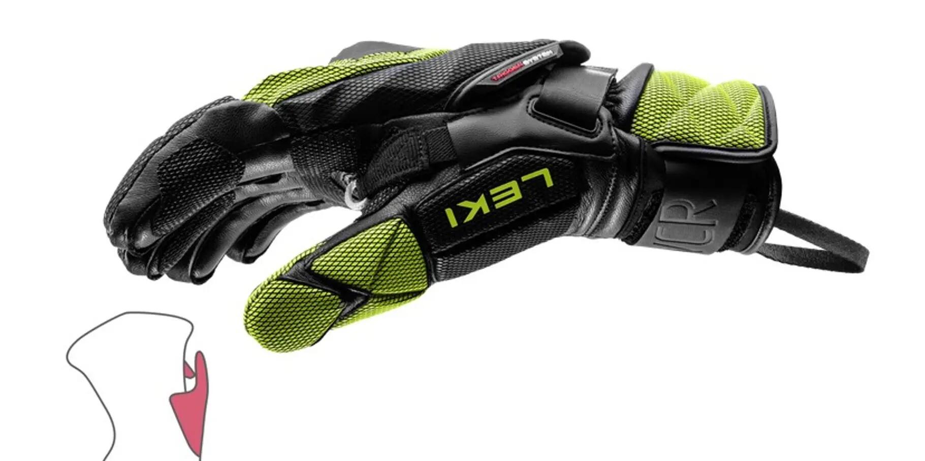 LEKI Leki Handschuh WCR Venom GS 3D 3/3