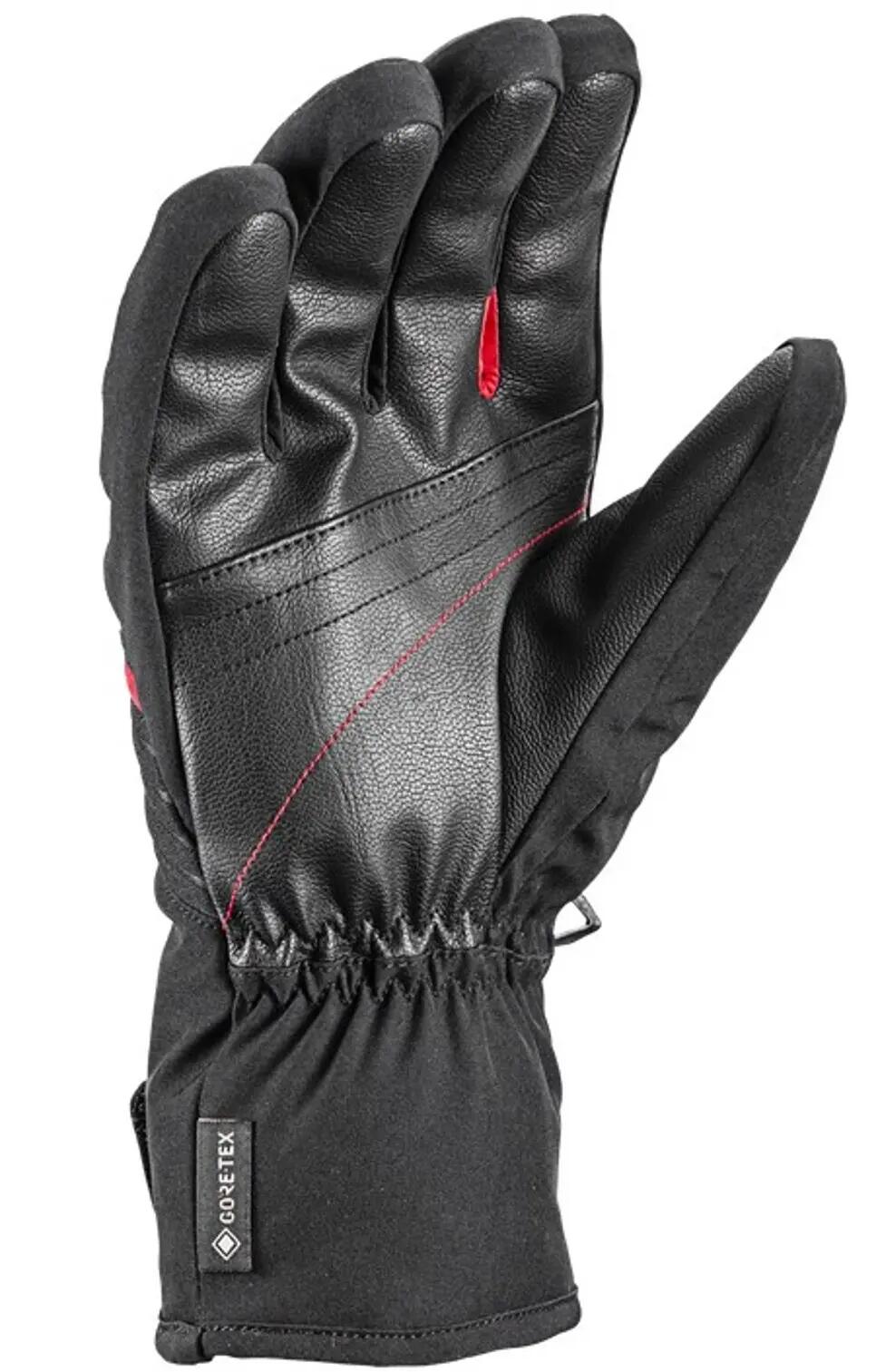 LEKI Leki Handschuh Vision GTX black-red 2/2
