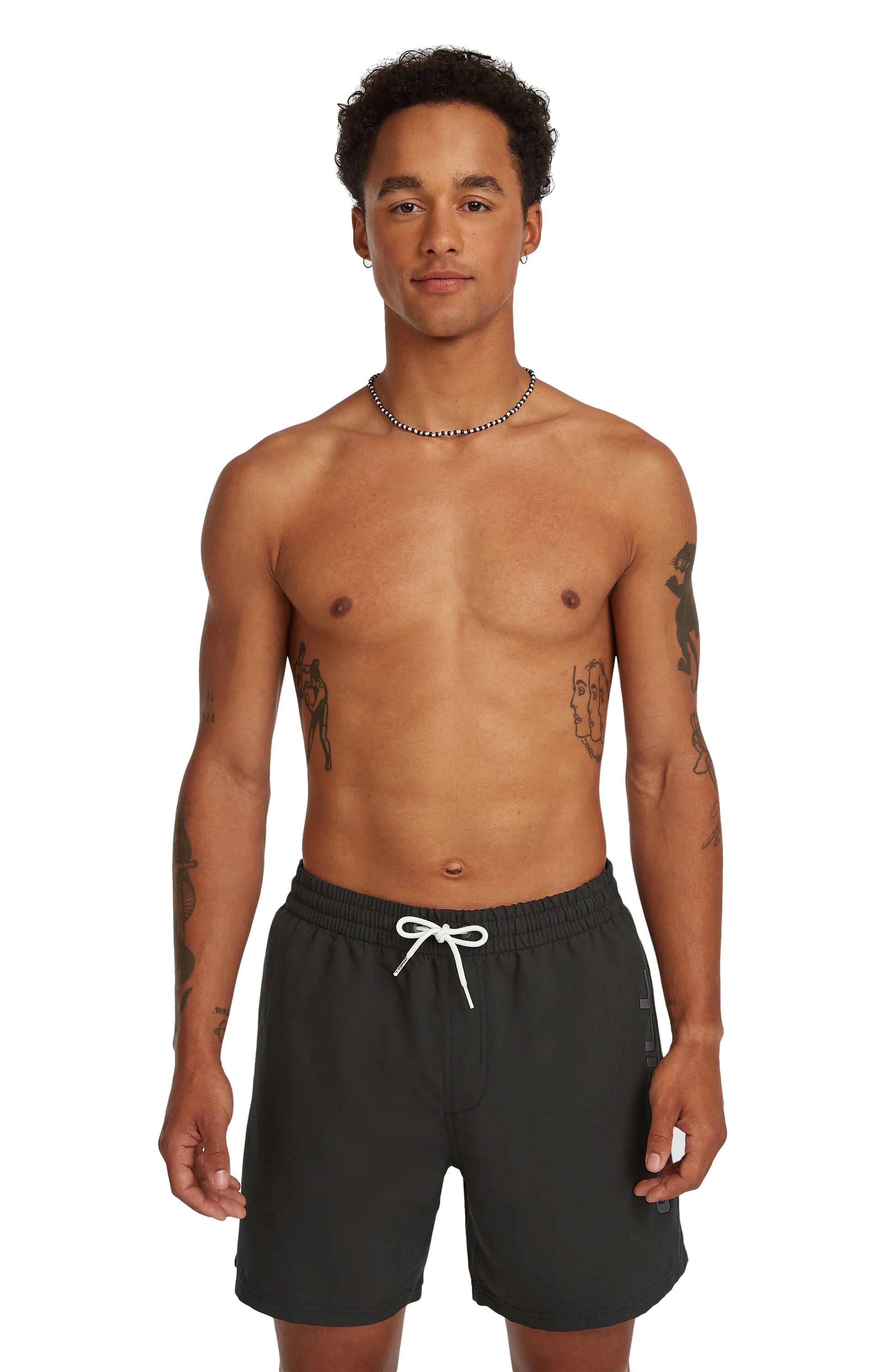 O'NEILL O'Neill Herren Badeshorts Logo 16" Badehose Black Out 1/4
