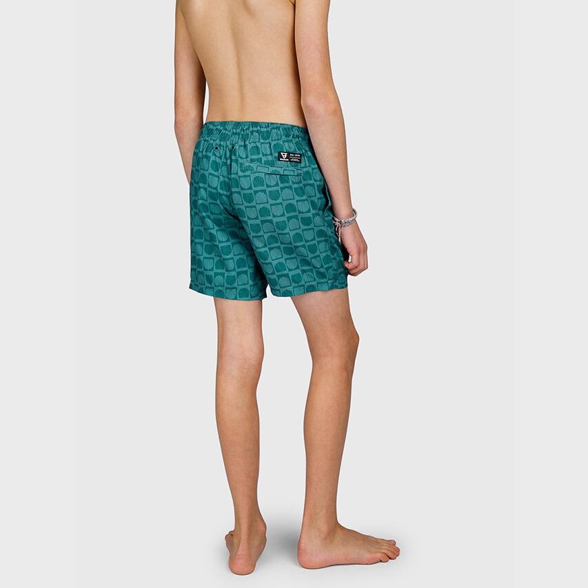 Kids Zwemshort Cestery Mini Shell Groen 3/7