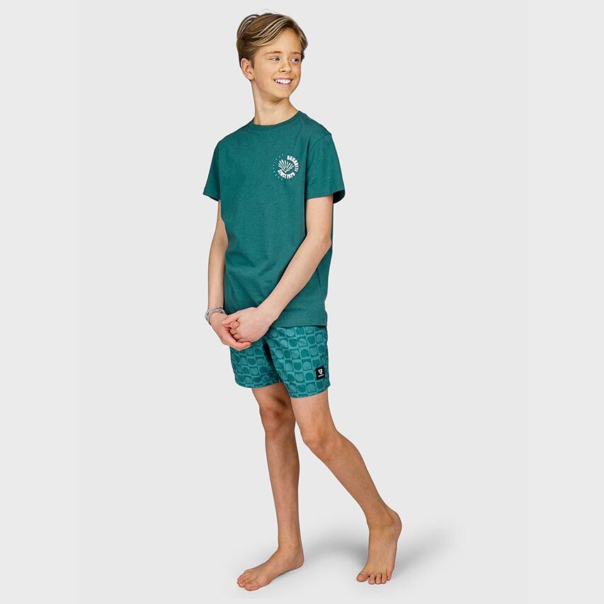 Kids Zwemshort Cestery Mini Shell Groen 6/7