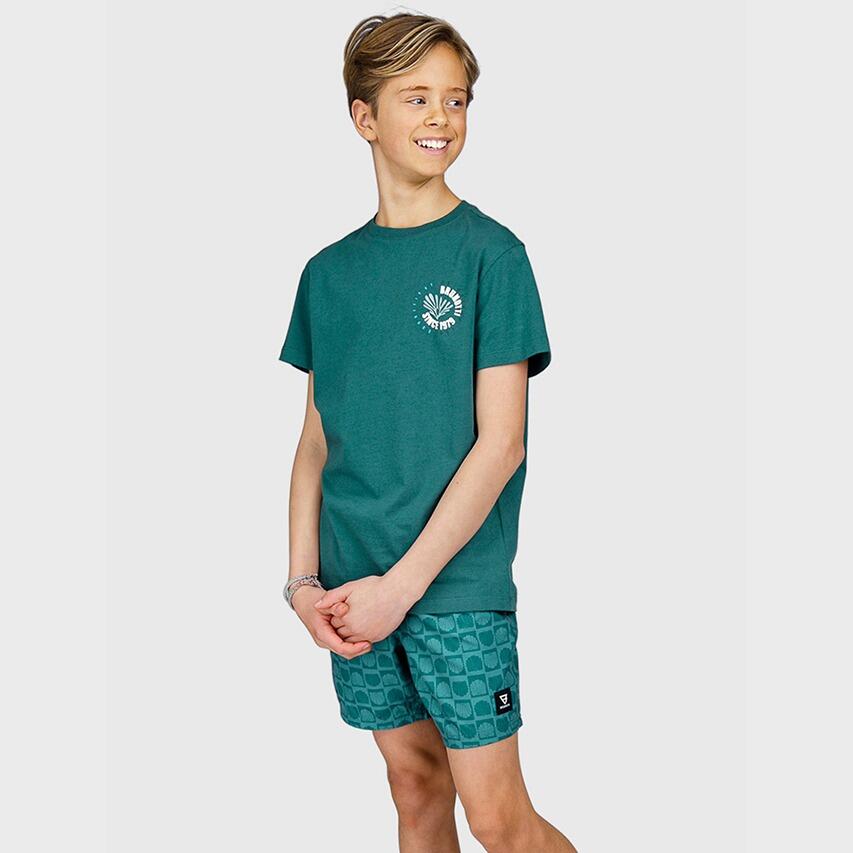 Kids Zwemshort Cestery Mini Shell Groen 2/7