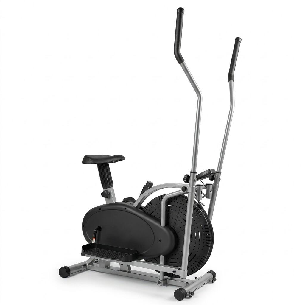Vélo Elliptique Air Bike 2 en 1 Résistance à Air Cross Training 3/7