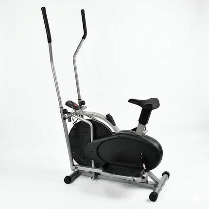Vélo Elliptique Air Bike 2 en 1 Résistance à Air Cross Training