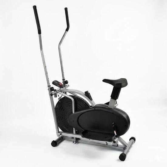 Vélo Elliptique Air Bike 2 en 1 Résistance à Air Cross Training