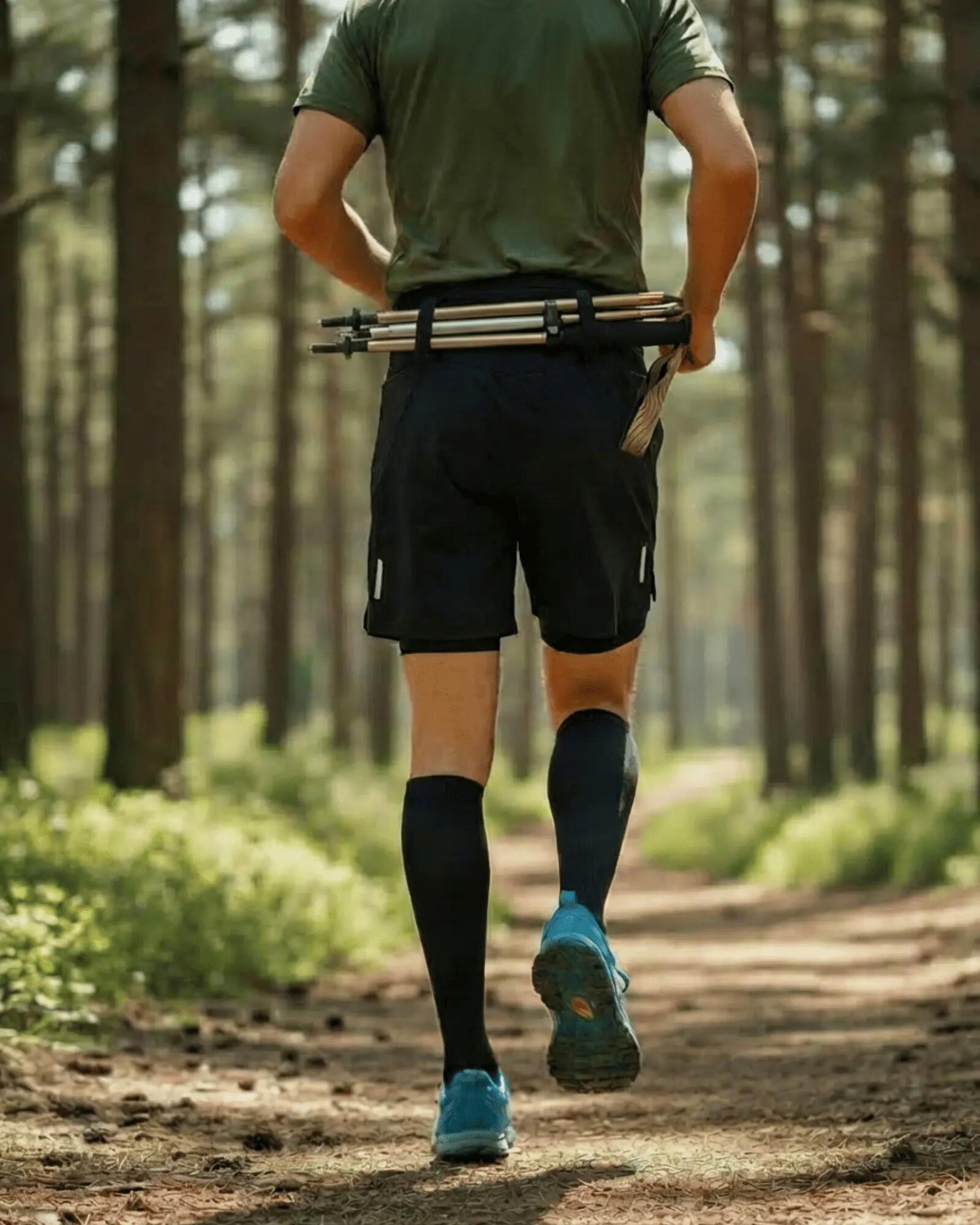 Calções trail homem Black Edition - CAIRN V5 3/6