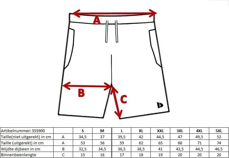 2-Pack Donnay Herren Sport-/Badeshorts Toon 5/7