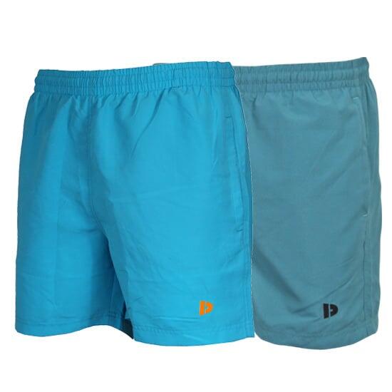 2-Pack Donnay Heren korte Sport/zwembroek Toon