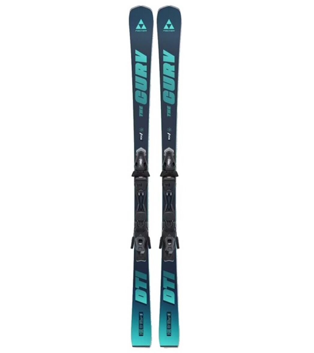 FISCHER Fischer The Curv DTI Skiset 2025 blue 3/5